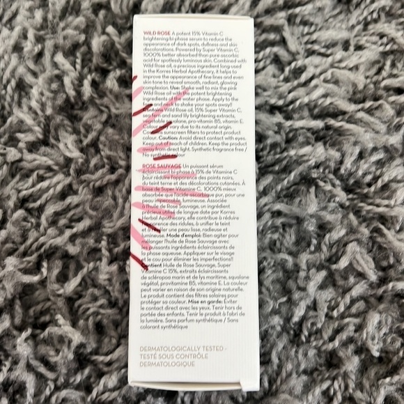 KORRES Wild Rose 15% Vitamin C Spotless Serum - Picture 5 of 7
